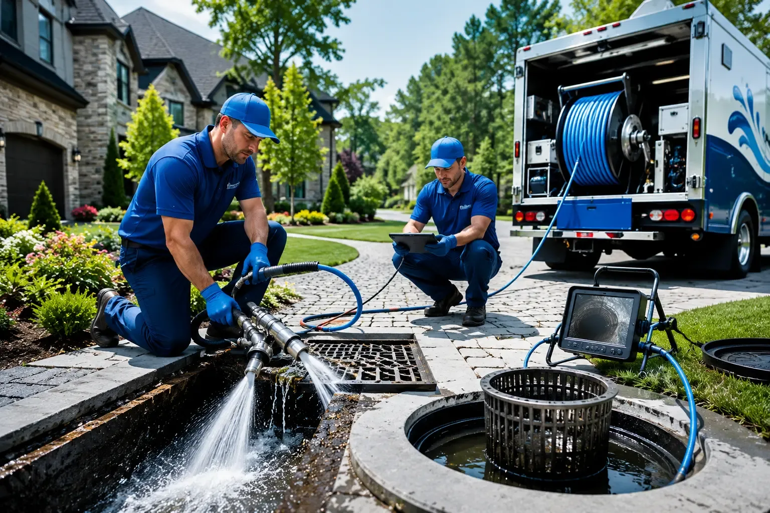 Local outdoor drain cleaning professionals in Hinkley, CA