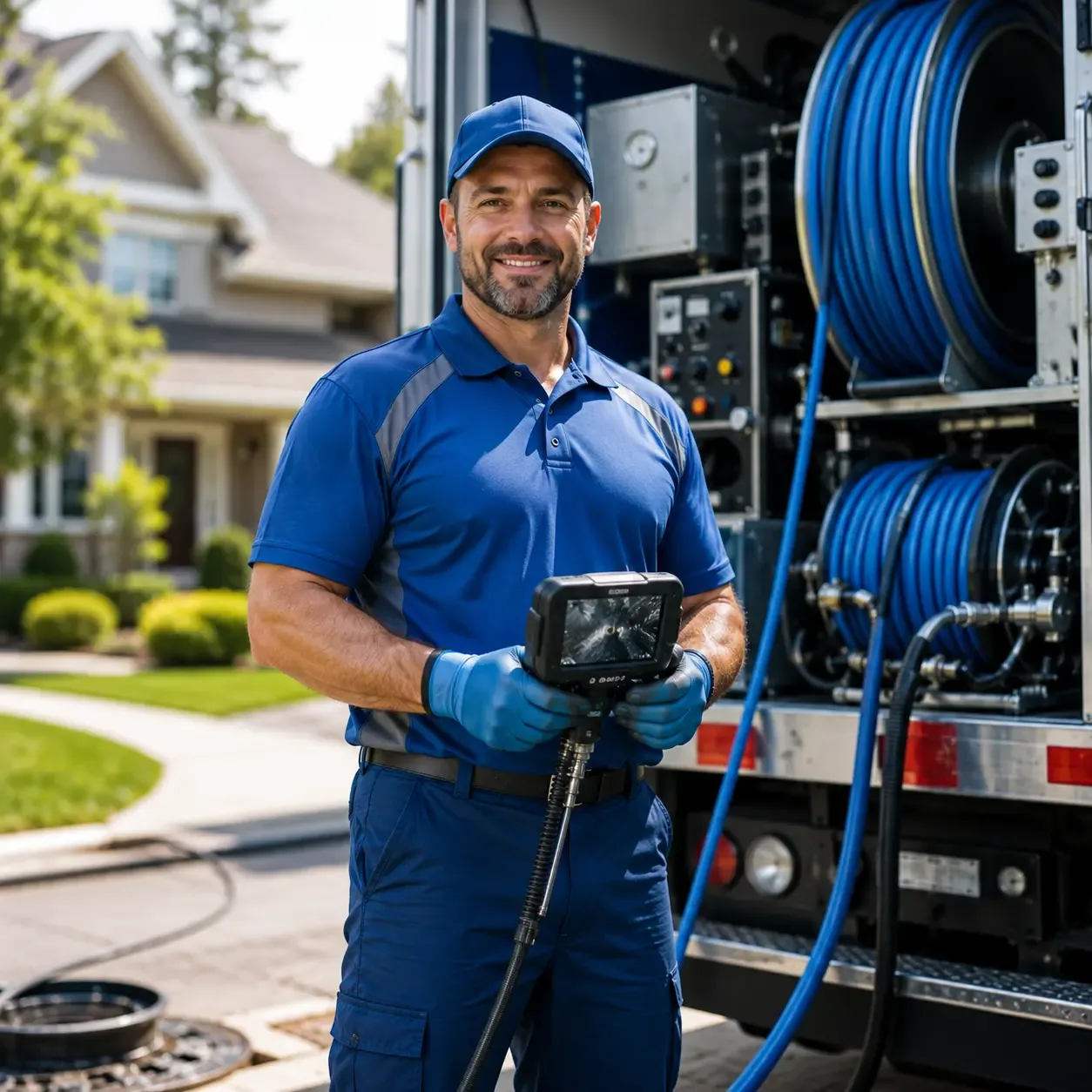 Local outdoor drain cleaning specialists in Hinkley, CA